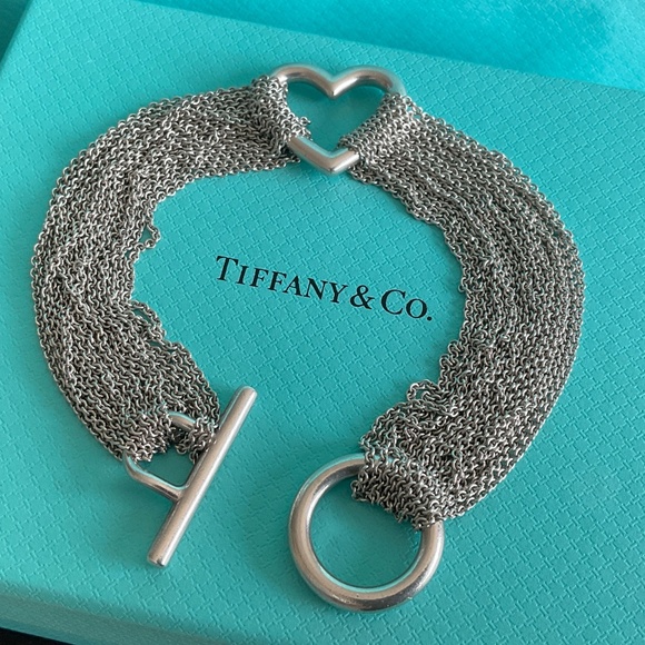 Authentic Tiffany multi strand bracelet - Picture 1 of 8